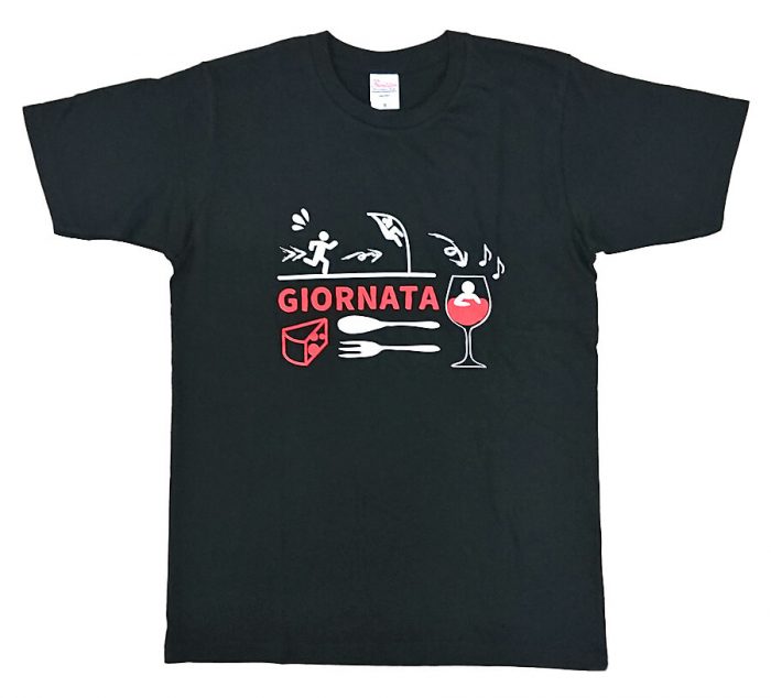 イタリア料理店ジョルナータ様のオリジナルTシャツ