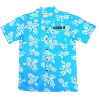 ダイニングバーKAWAJI様の店名入りオリジナルアロハシャツ