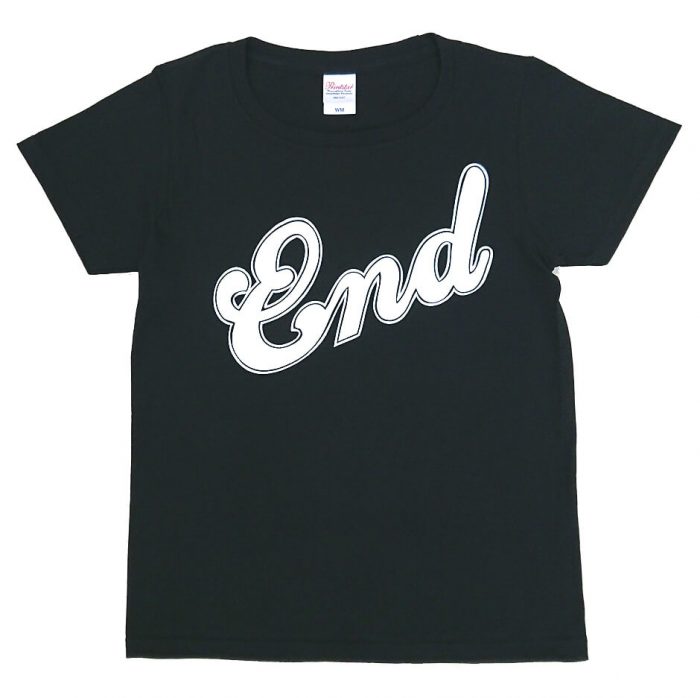 スナックend（エンド）福知山店様の1周年記念日用の名入れTシャツ