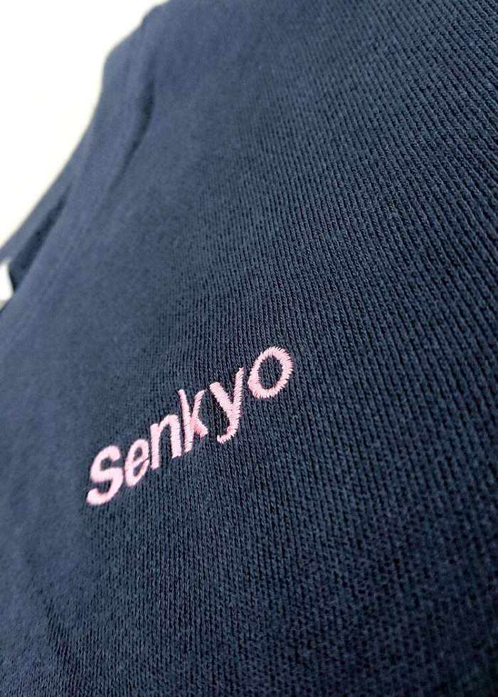 Senkyoの刺繍文字