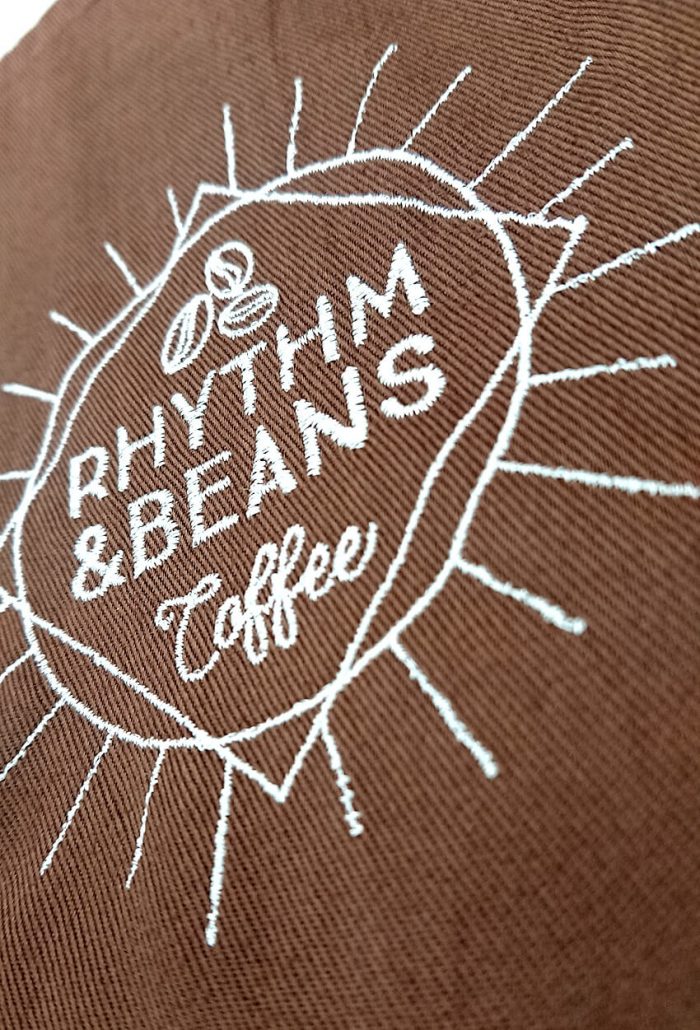 リズム＆ビーンズコーヒー様のロゴマーク