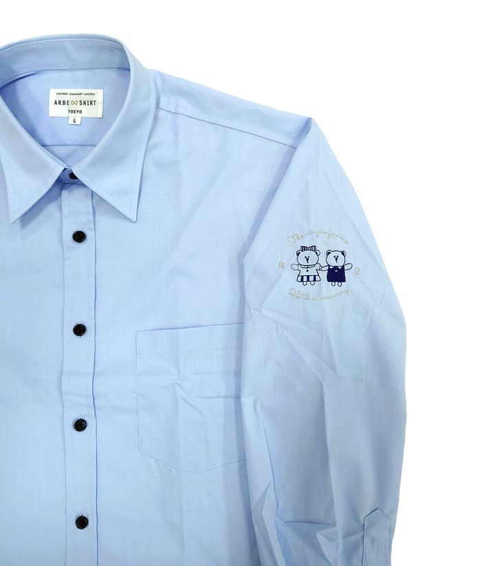 スターバックス浅草雷門通り店様のロゴ入りオリジナル周年記念シャツ