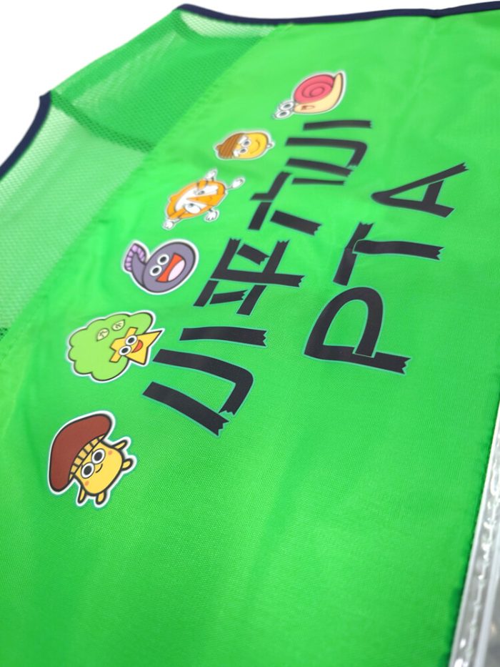 キャラクターを入れたフルカラー熱転写プリント部分