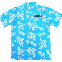 ダイニングバーKAWAJI様の店名入りオリジナルアロハシャツ