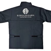 小淵沢カントリークラブ様のロゴ社名入りレインコート
