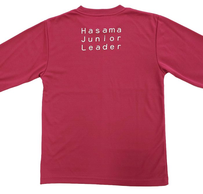 挾間ジュニアリーダー様のネーム入りオリジナルTシャツ