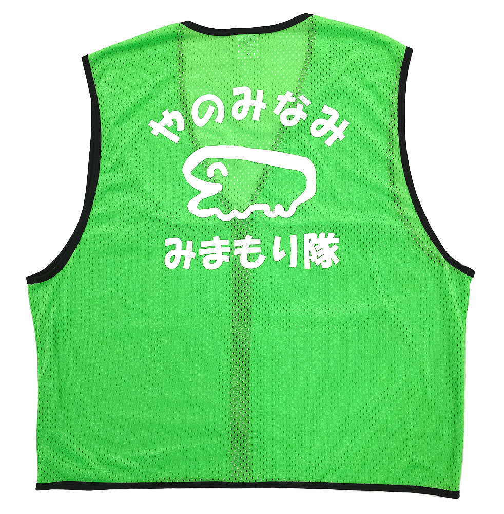 矢野南小学校PTA様のロゴ入りメッシュベスト