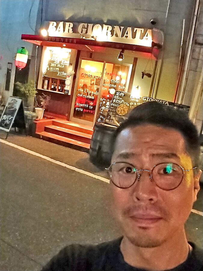 ジョルナータさんの店構え