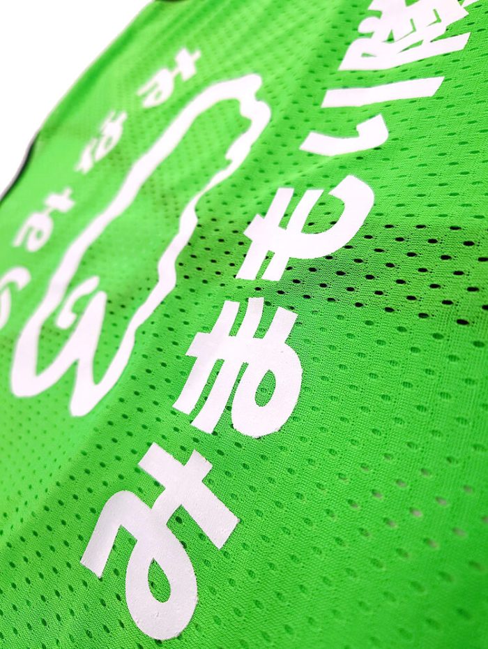 プリント部分の拡大アップ写真