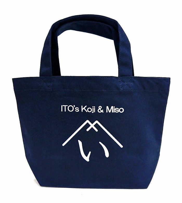 味噌や麹の体験型講座ITO's Koji&Miso様の名入れバッグの写真